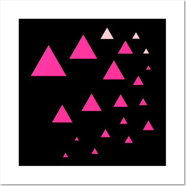 Triangle Minimal Graphic Wall Art by Nikokosmos